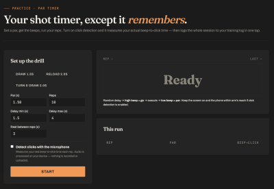 Dry-Fire Timer